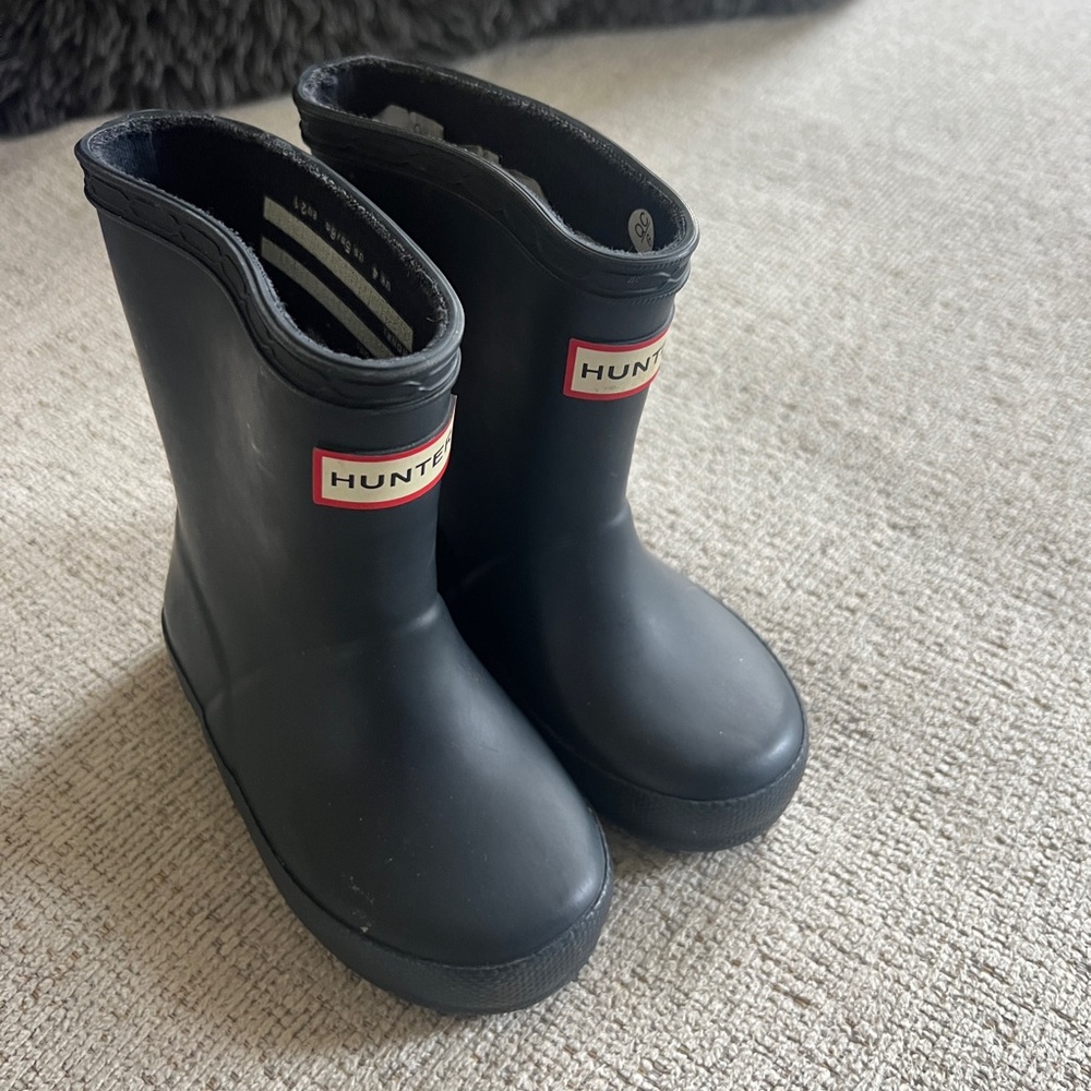 Hunter Black Rain Boots